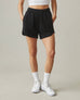 Women's Curved Hem Short - Black